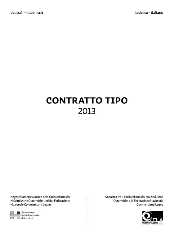 CONTRATTO TIPO 2013