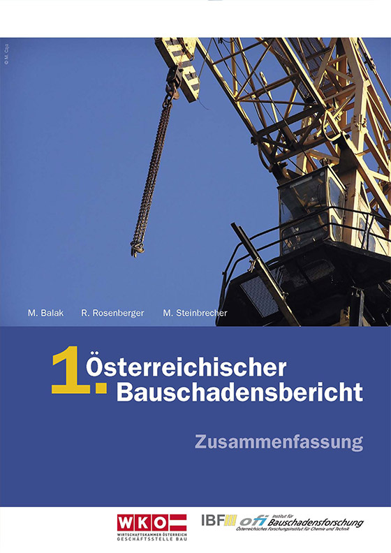 1. Österreichischer Bauschadensbericht